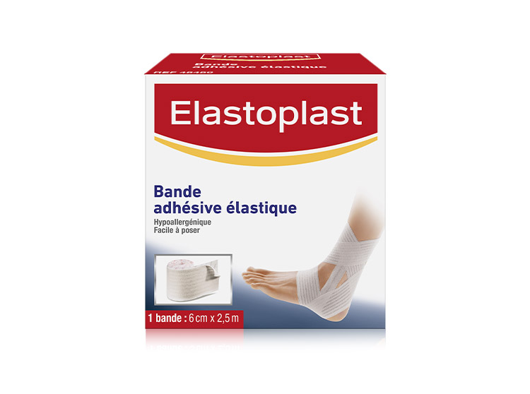 Elastoplast Bande adhésive élastique Cheville 6 cm x 2,5 m