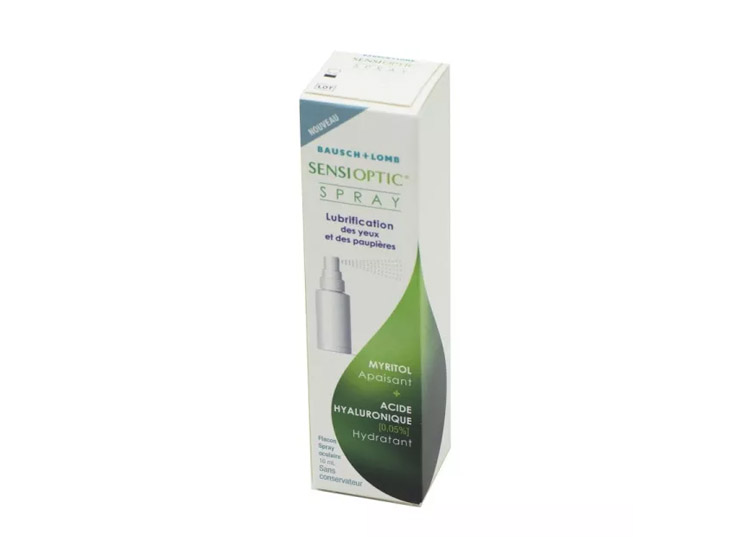 Sensioptic Spray Oculaire Lubrification des yeux et des paupières - 10ml