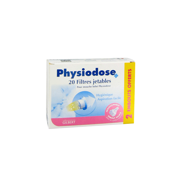 Physiodose Filtres Jetables Pour Mouche Bebe 2 Embouts Offerts Pharmacie En Ligne Pharmacie Du Polygone