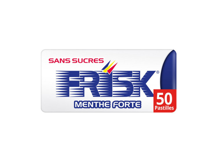 Mini Pastilles Sans Sucres Menthe Forte - 50 pastilles