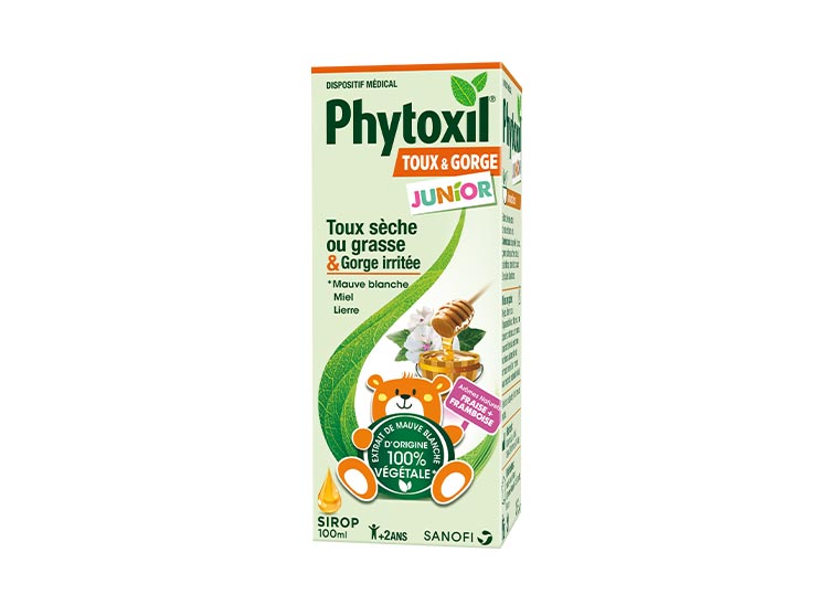 Phytoxil junior mauve blanche lierre miel sirop 100ml