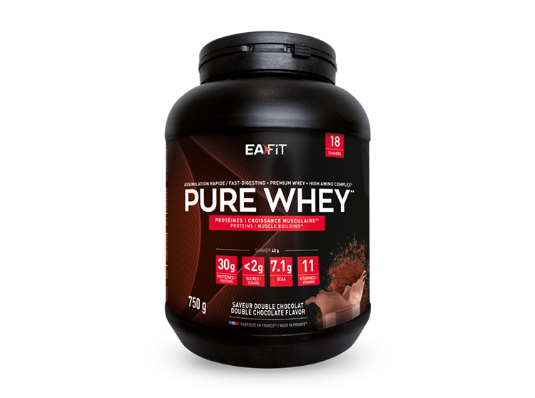 Pure Whey double chocolat - 750g