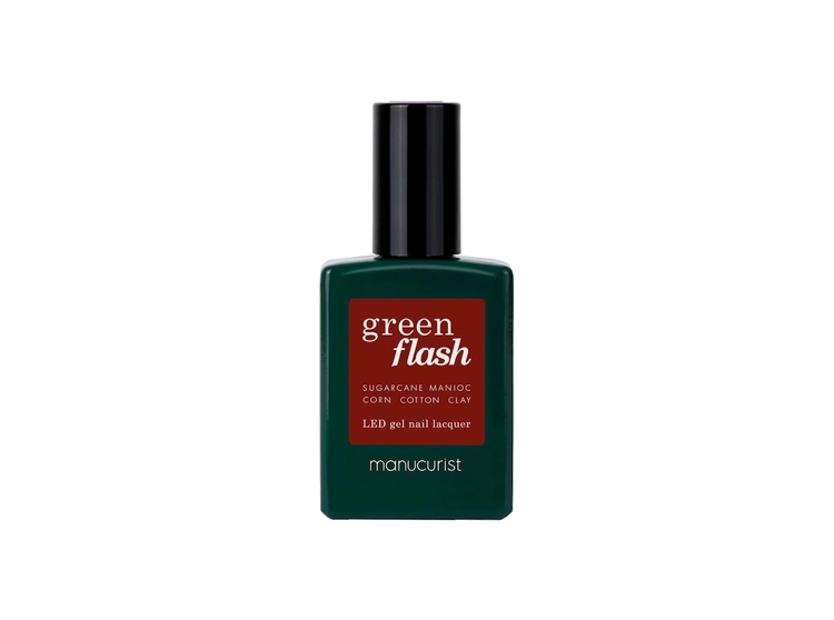 Green Flash Vernis Semi-permanent Pomegranate - 15ml