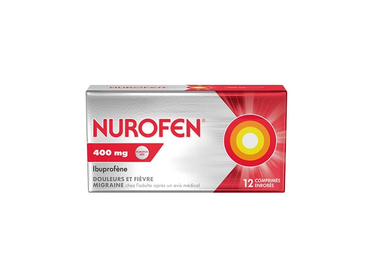 Nurofen 400mg - 12 Comprimés Enrobés