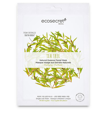 masque visage tissu tea tree