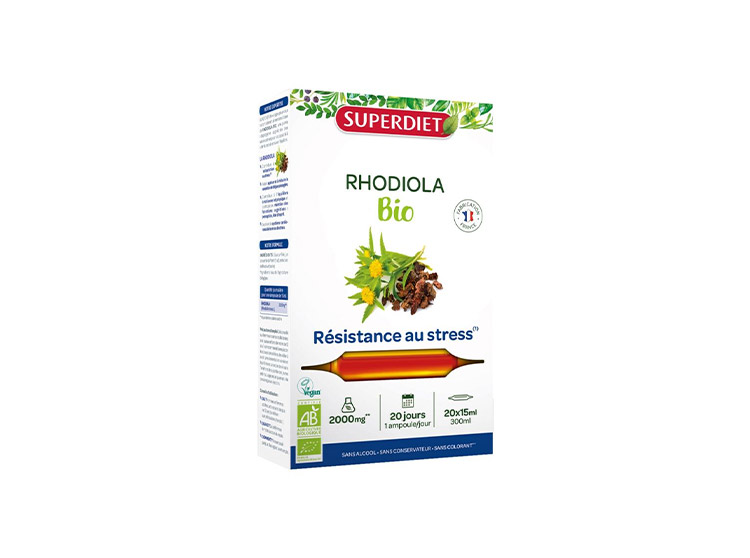 Superdiet Rhodobia BIO - 20 ampoules