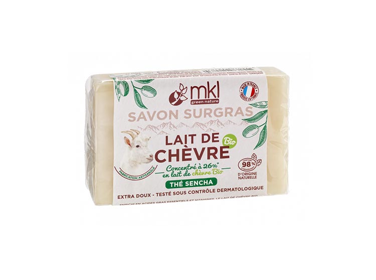 MKL Savon au lait de chèvre BIO Thé de sencha - 100g