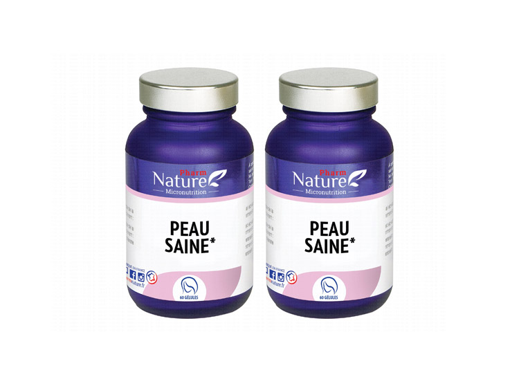 Pharm Nature Micronutrition Peau Saine - 2x60 gélules