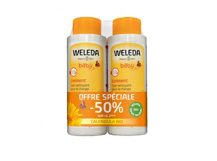 Weleda Baby Calendula Liniment - 2x400ml