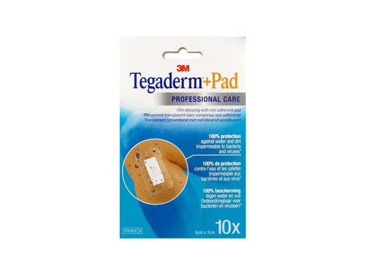 Tegaderm + Pad Pansements 5cmx7cm - 10 unités