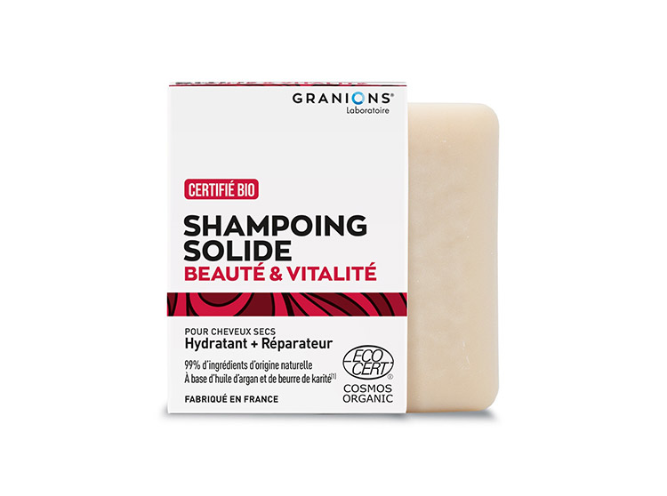 Shampooing solide BIO Beauté et vitalité - 80g