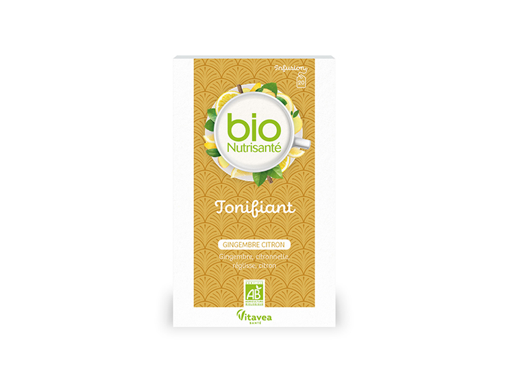 Infusion BIO Tonifiant - 20 sachets