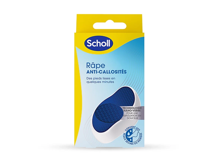 Râpe Anti-Callosités Pieds Nano-verre