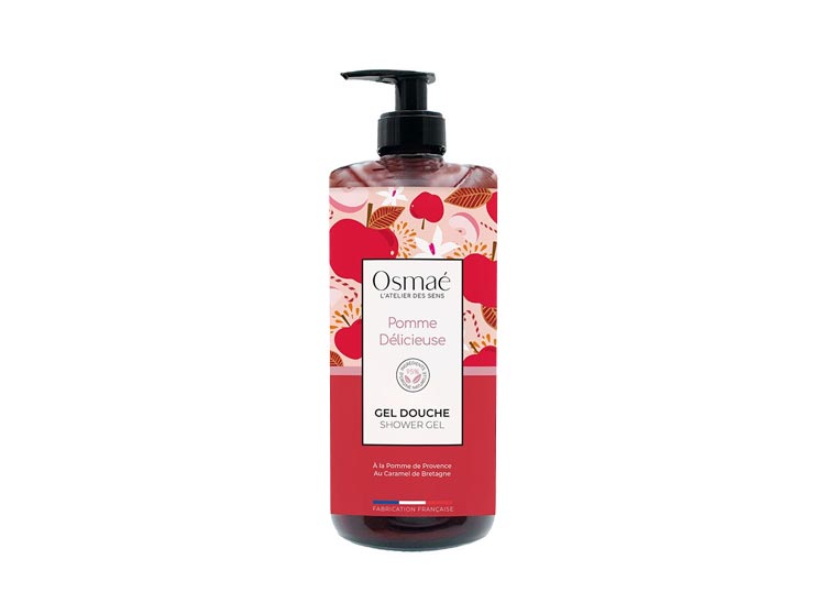 Osmaé Gel douche surgras Pomme Délicieuse - 1 l