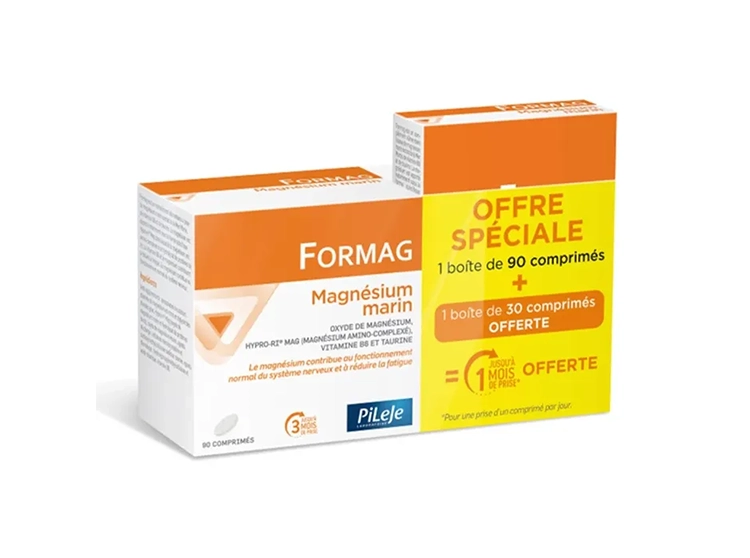 Formag Magnésium Marin - 90 comprimés + 30 comprimés OFFERTS