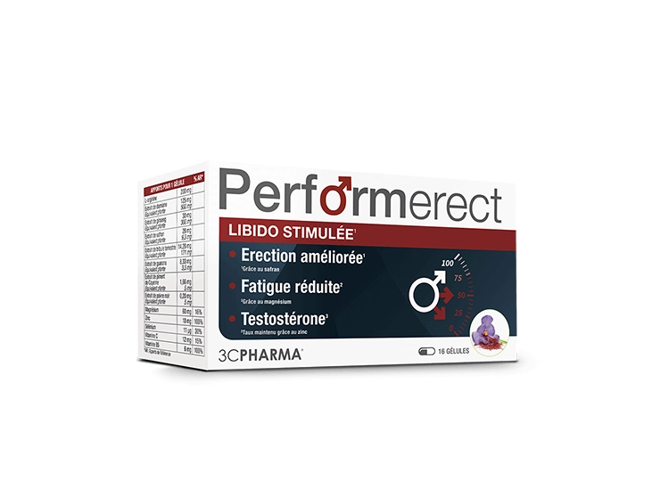 Performerect Libido stimulée - 16 gélules