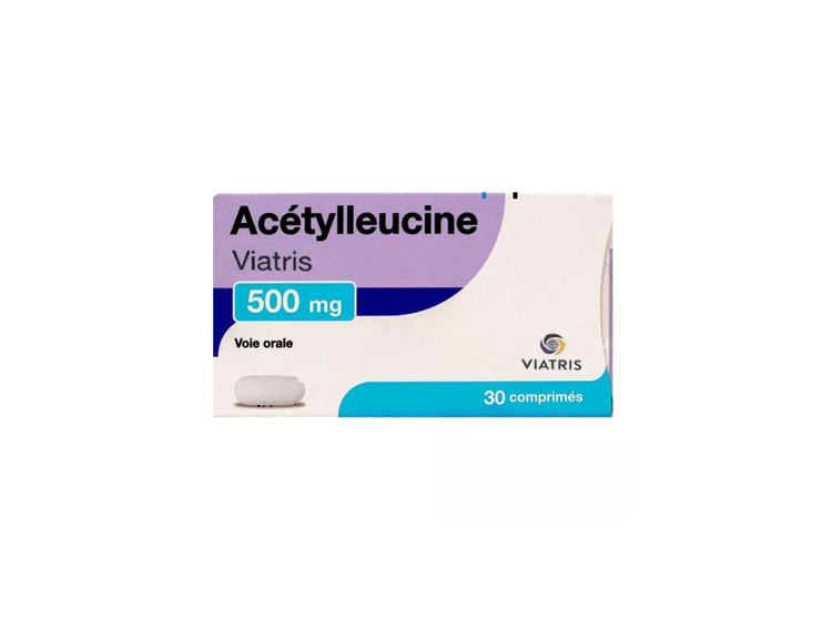 Acetylleucine 500mg - 30 comprimés