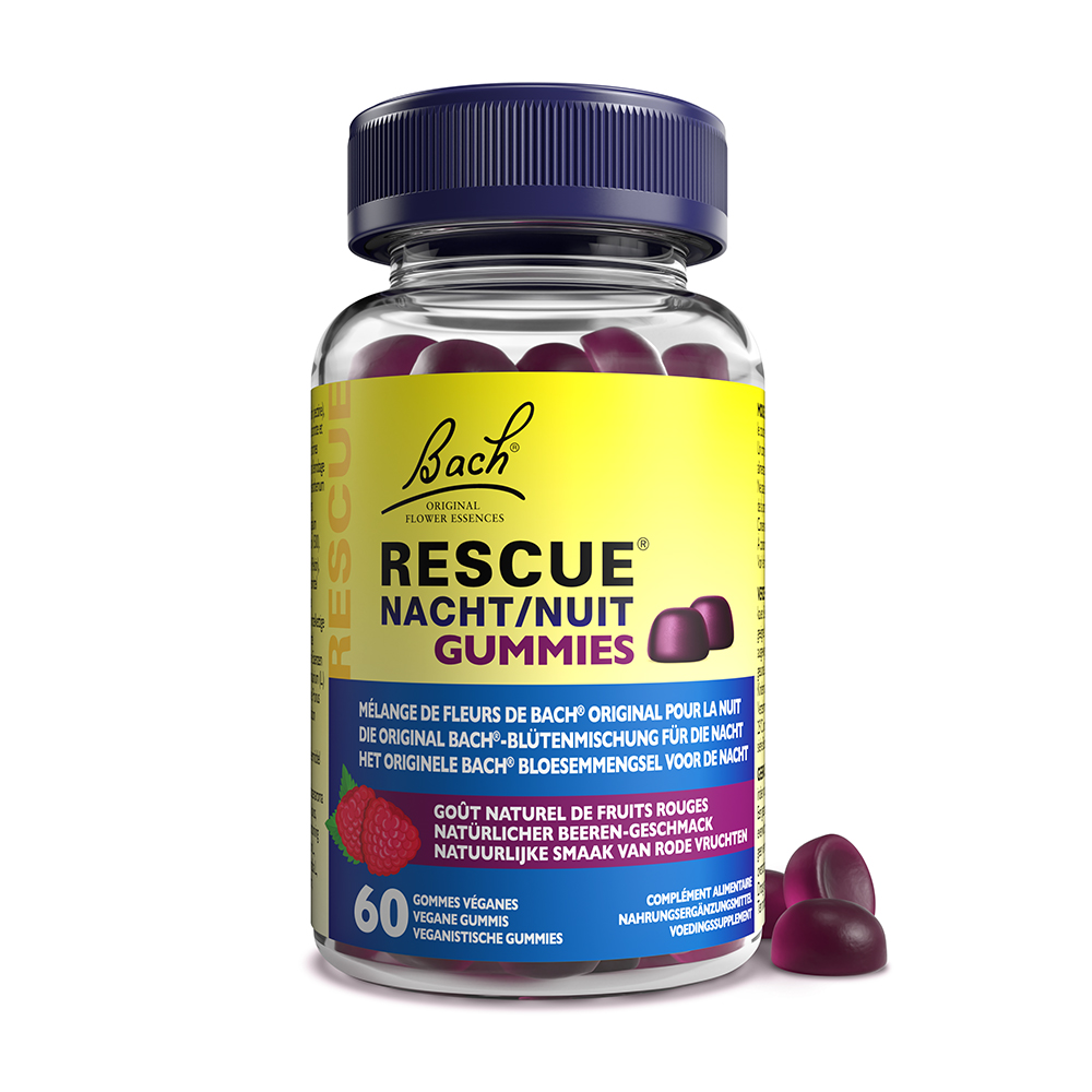 Rescue Nuit gummlies goût fruits rouges