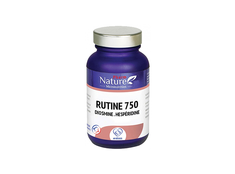 Rutine 750 Diosmine Hespéridine - 60 gélules