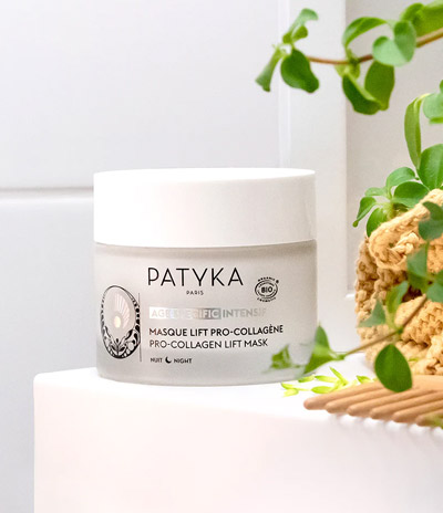 Masque lift pro collagene BIO de Patyka