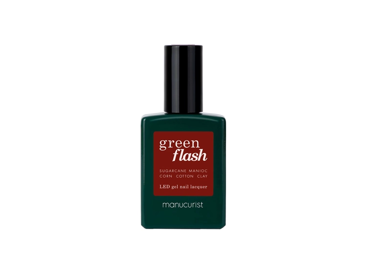 Green Flash Vernis Semi-permanent Dark Pansy - 15ml