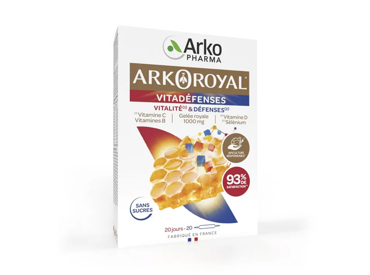 ArkoRoyal Vitadéfenses - 20 ampoules de 10ml