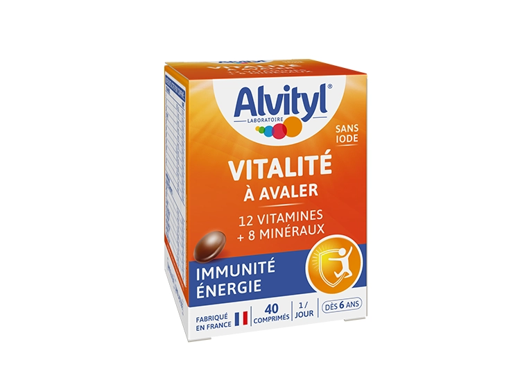 Alvityl Vitalité à Avaler - 40 comprimés