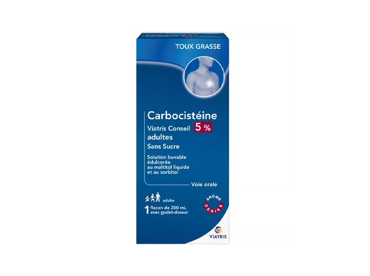 Carbocistéïne 5% - 200ml