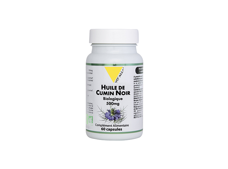 Huile de Cumin Noir Bio - 60 capsules