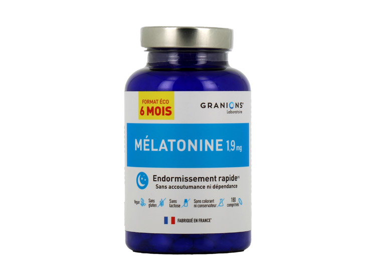 Melatonine 1,9mg Endormissement rapide - 60 gummies