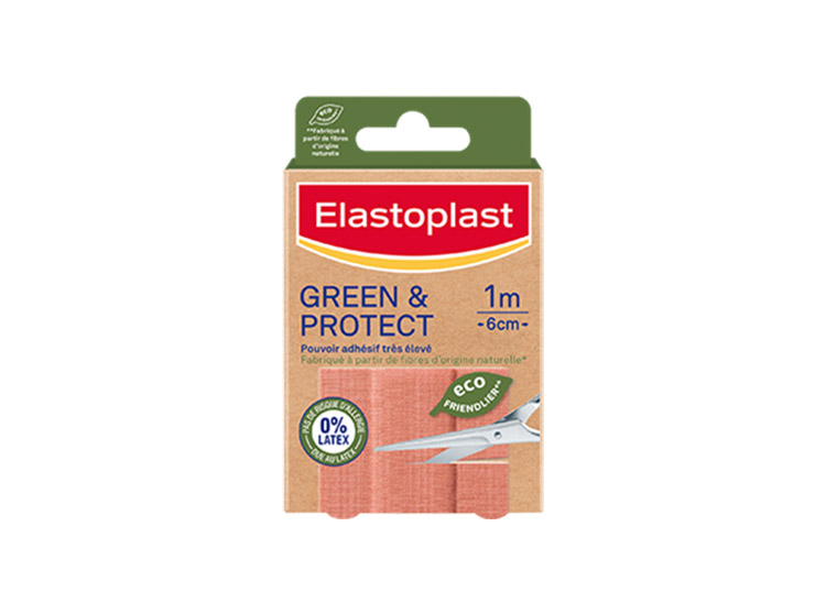 Elastoplast Green & Protect - 10 bandes à découper