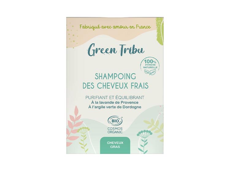 Green Tribu  Shampoing Solide Cheveux Frais - 95g