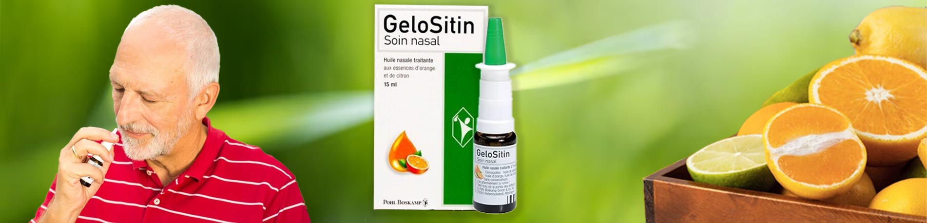 Bannière Gelositin soin spray nasal