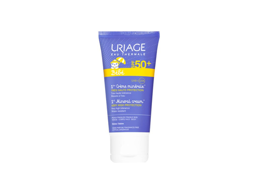 Uriage Bébé 1ère crème minérale SPF50+ - 50ml