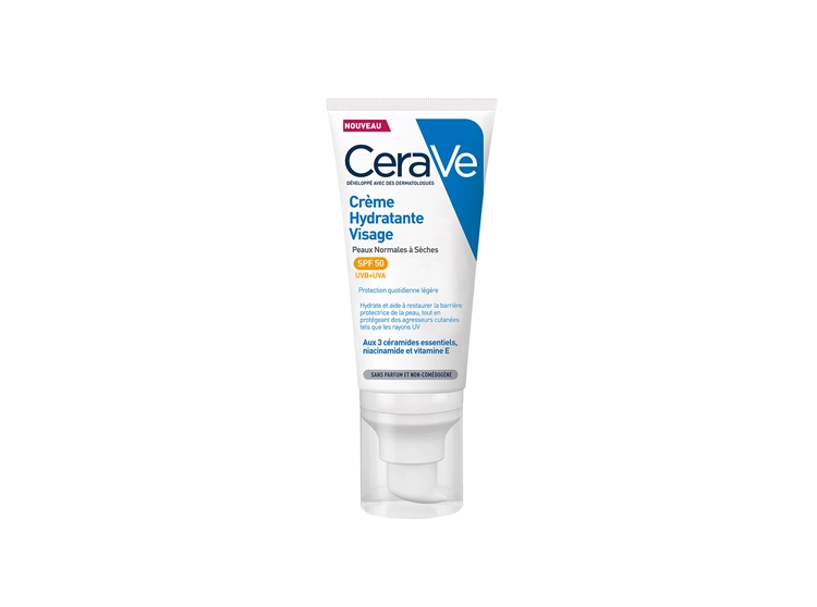 Crème Hydratante Visage SPF50 - 50ml