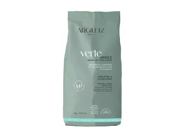 Argile Verte Grain de concassé - 1kg