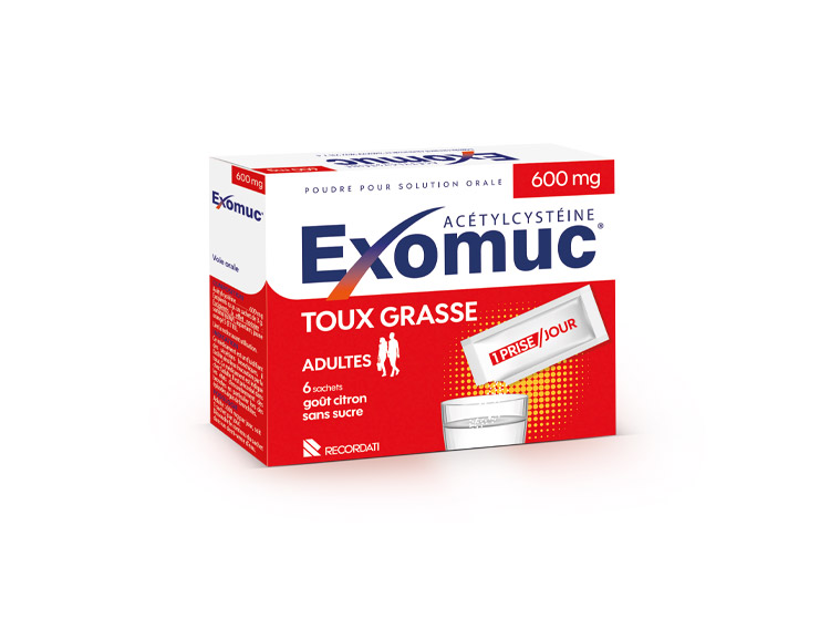 Exomuc 600g - 6 sachets