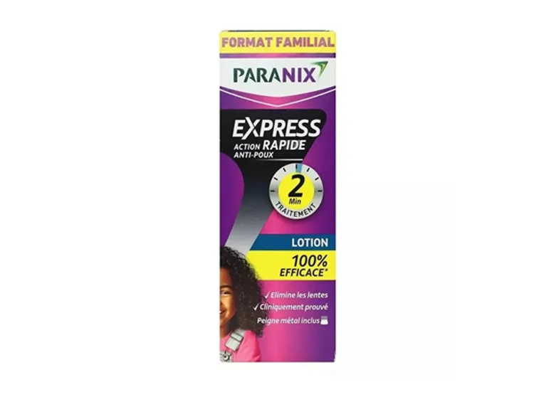 Express Lotion Anti-Poux - 195ml + Peigne