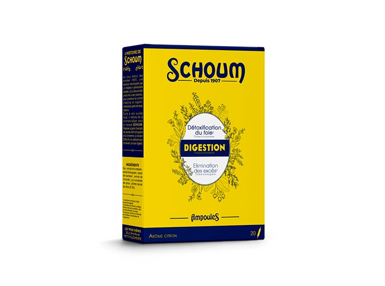 Schoum Digestion Ampoules - 20 ampoules