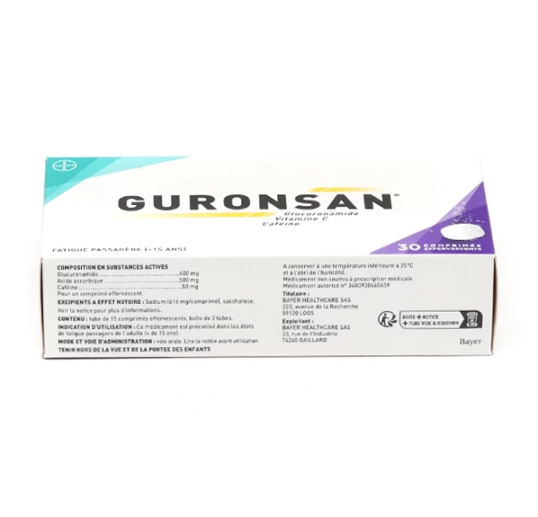Guronsan - 30 comprimés - Pharmacie en ligne