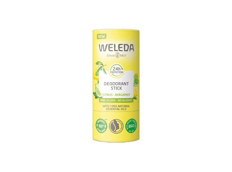 Weleda Déodorant Solide 24h Citrus Bergamote - 50g