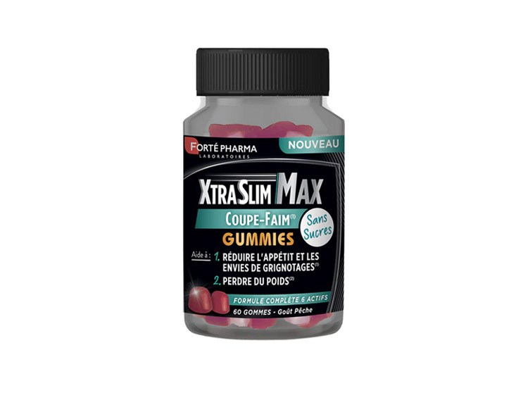 Forté Pharma XtraSlim Max Coupe-Faim Gummies - 60 gummies