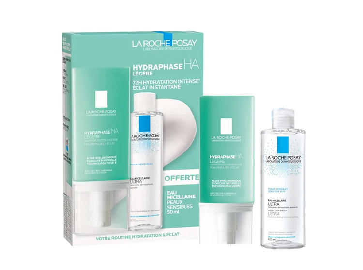 Hydraphase Crème Légère + Eau Micellaire OFFERTE - 50ml+50ml