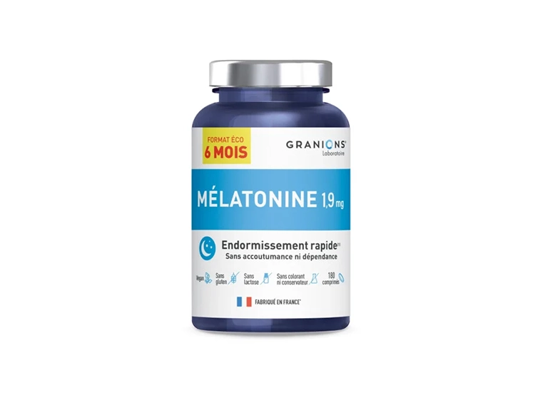 Mélatonine 1.9mg - 90 comprimés