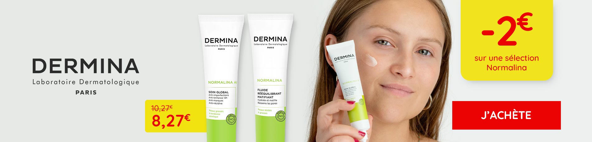 Promotion Dermina anti-imperfections