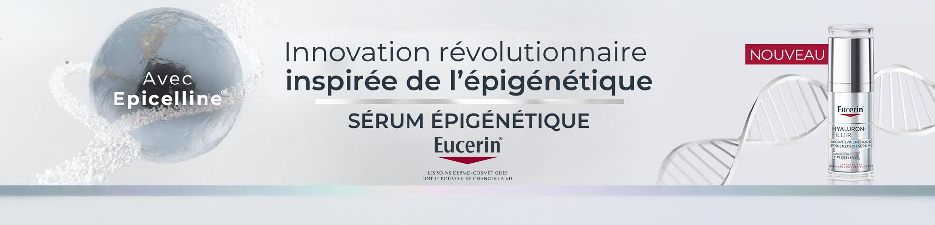 Bannière sérum épigénétique Eucerin