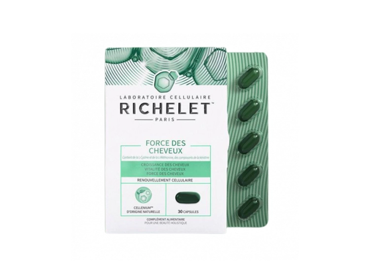 Richelet Force des cheveux - 30 capsules