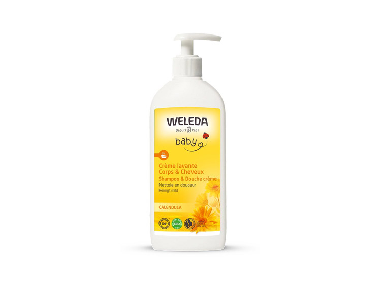 Weleda Baby Calendula Crème Lavante corps et cheveux - 400 ml