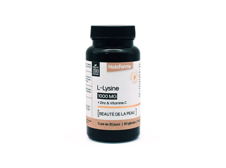 Nutraceutiques L-Lysine - 60 gélules