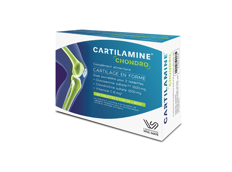 Cartilamine Chondro - 60 tablettes